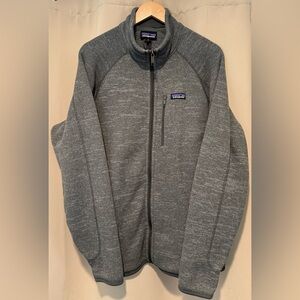 Patagonia Better Sweater Fleece Jacket XL Gray Full Zip Outdoor Classic